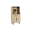 **Meuble de rangement en bois avec étagères et tiroir**